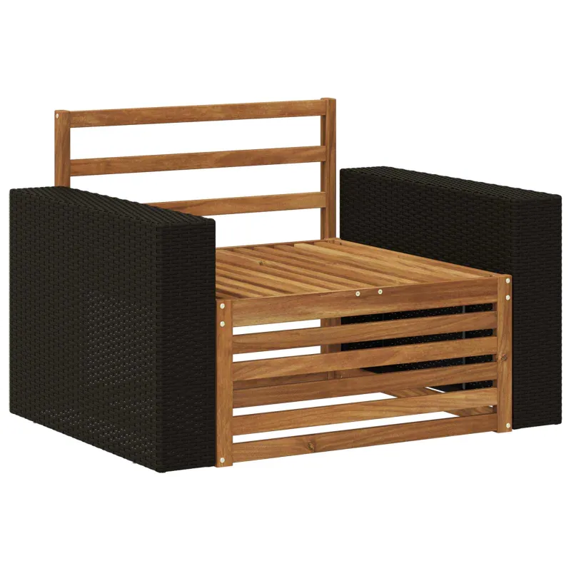 Lauko Vidurinis Sofa Natūrali