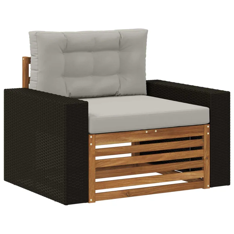 Lauko Vidurinis Sofa Natūrali
