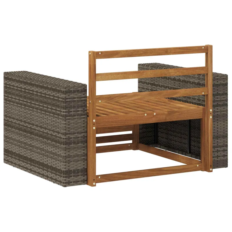 Lauko Vidurinis Sofa Natūrali