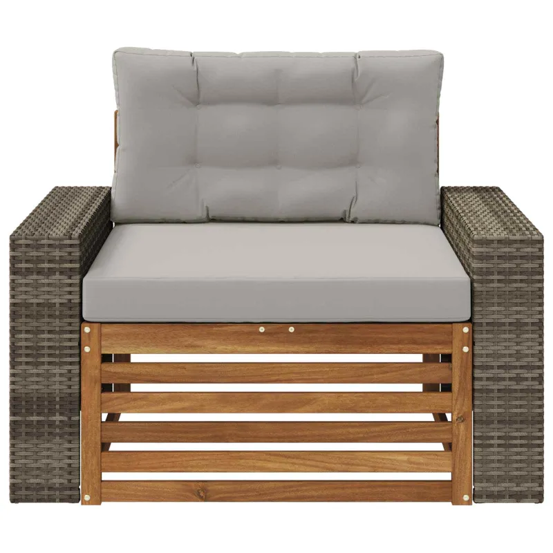Lauko Vidurinis Sofa Natūrali