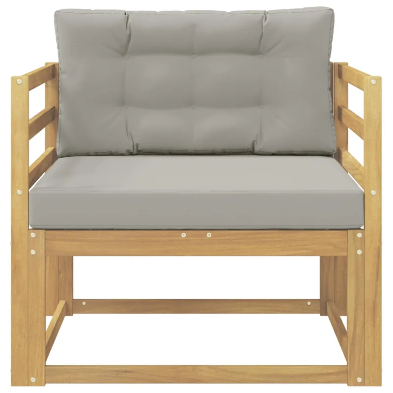 Lauko Vidurinis Sofa Poliesteris Balta