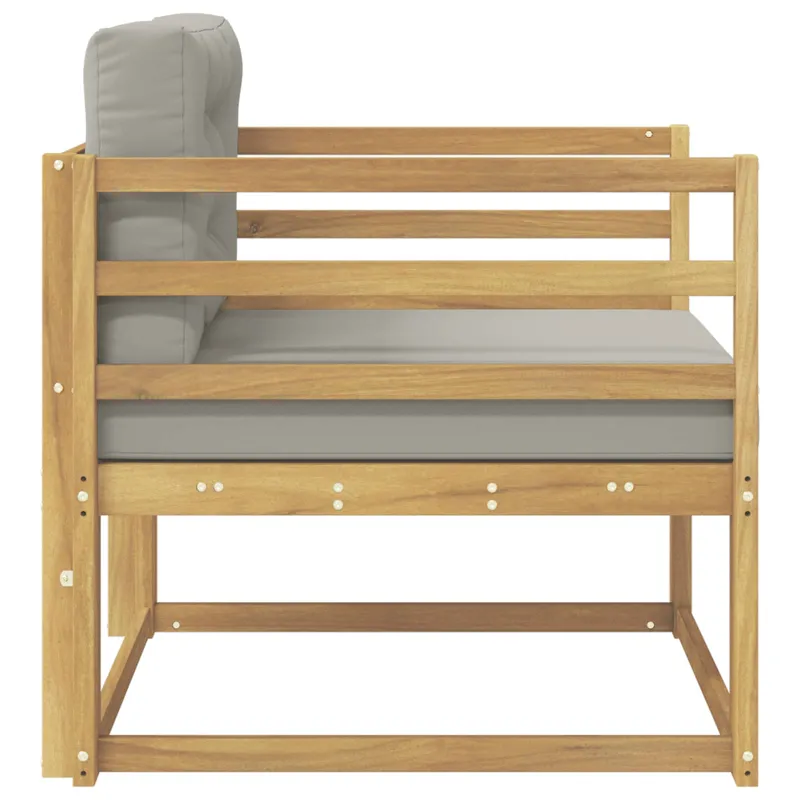 Lauko Vidurinis Sofa Poliesteris Balta