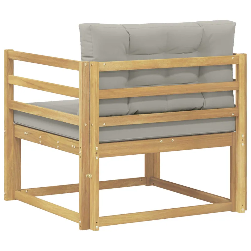 Lauko Vidurinis Sofa Poliesteris Balta