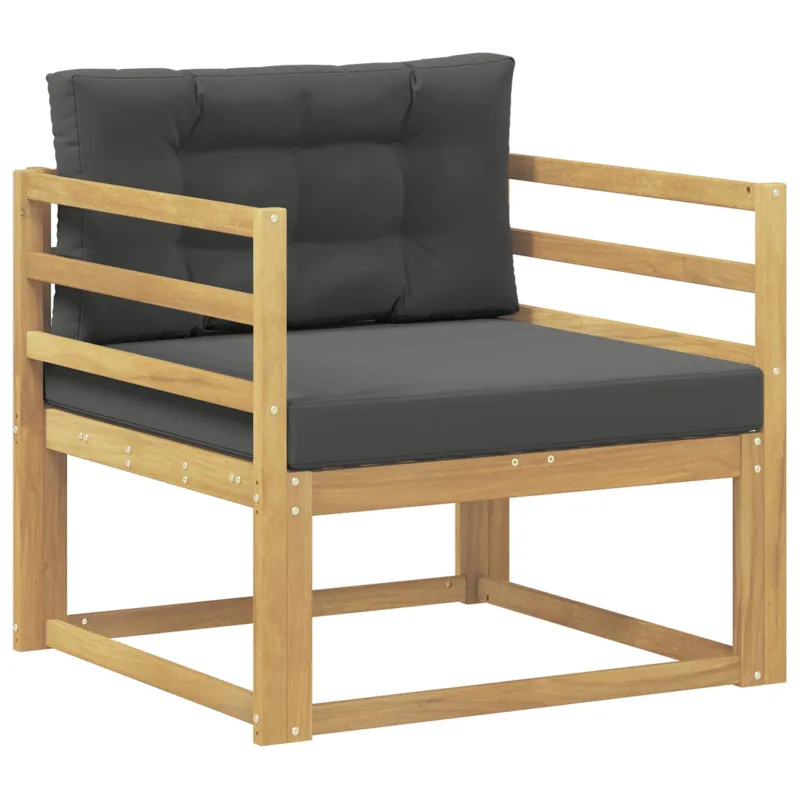 Lauko Vidurinis Sofa Poliesteris Balta