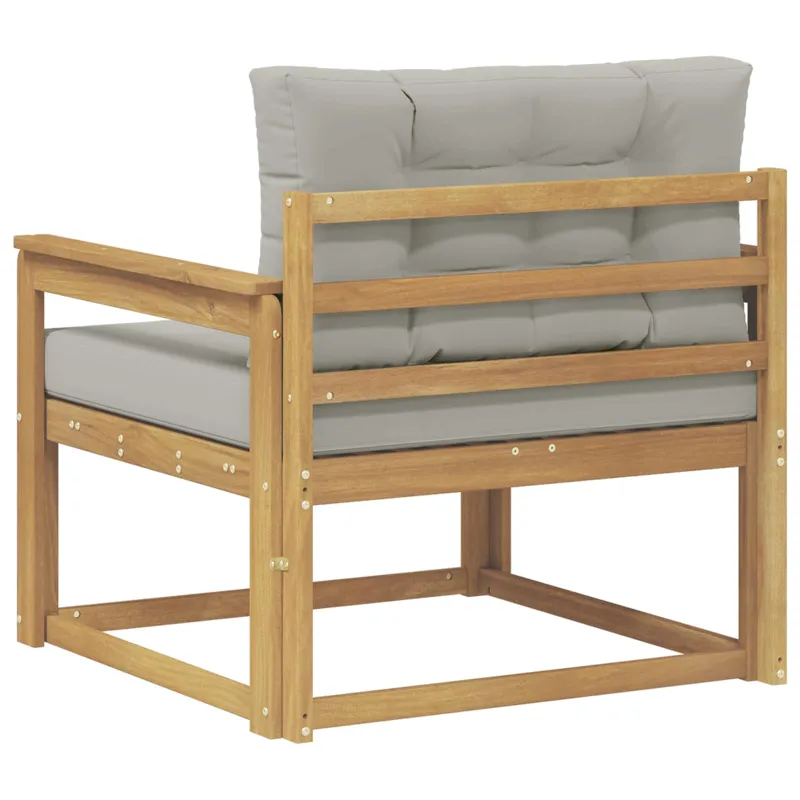 Lauko Vidurinis Sofa Poliesteris Balta