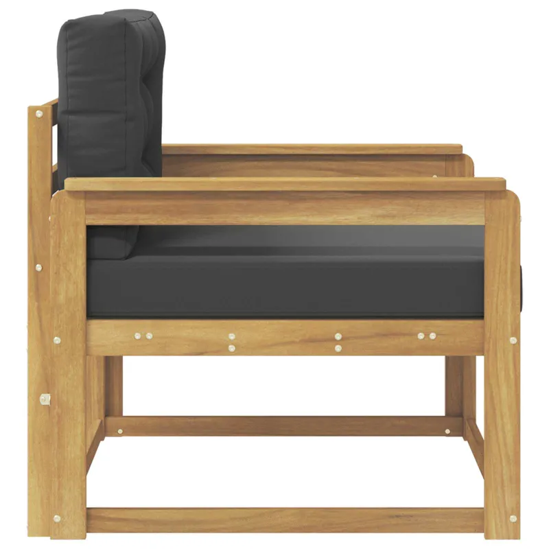 Lauko Vidurinis Sofa Poliesteris Balta