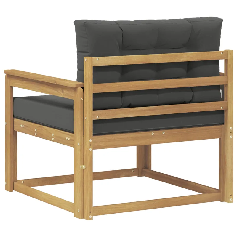 Lauko Vidurinis Sofa Poliesteris Balta