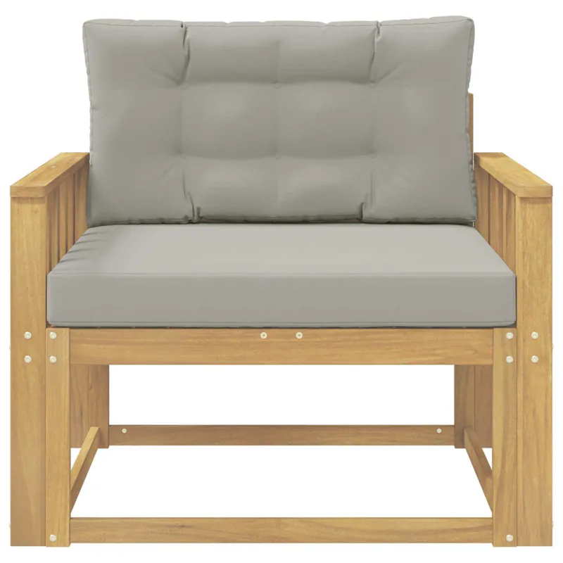 Lauko Vidurinis Sofa Poliesteris Balta