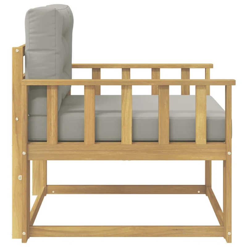 Lauko Vidurinis Sofa Poliesteris Balta
