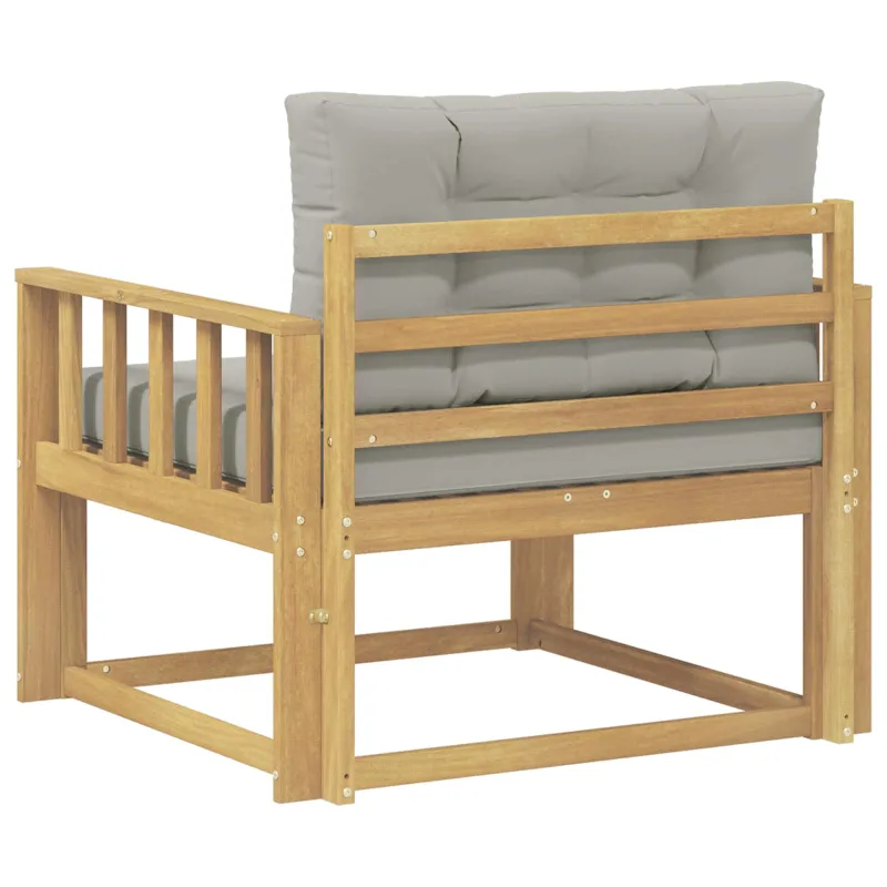 Lauko Vidurinis Sofa Poliesteris Balta