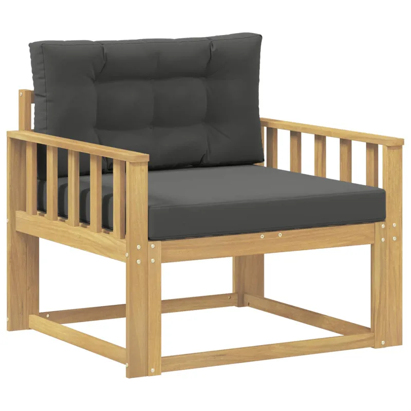 Lauko Vidurinis Sofa Poliesteris Balta