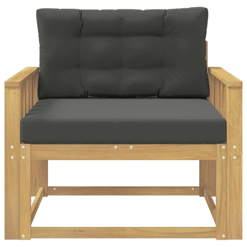 Lauko Vidurinis Sofa Poliesteris Balta