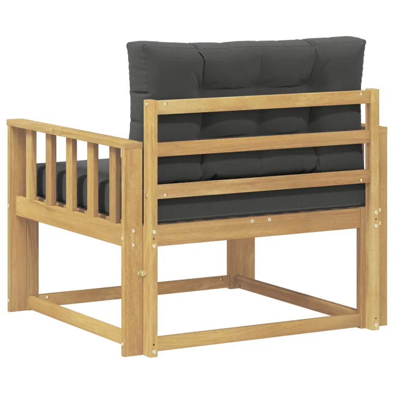 Lauko Vidurinis Sofa Poliesteris Balta