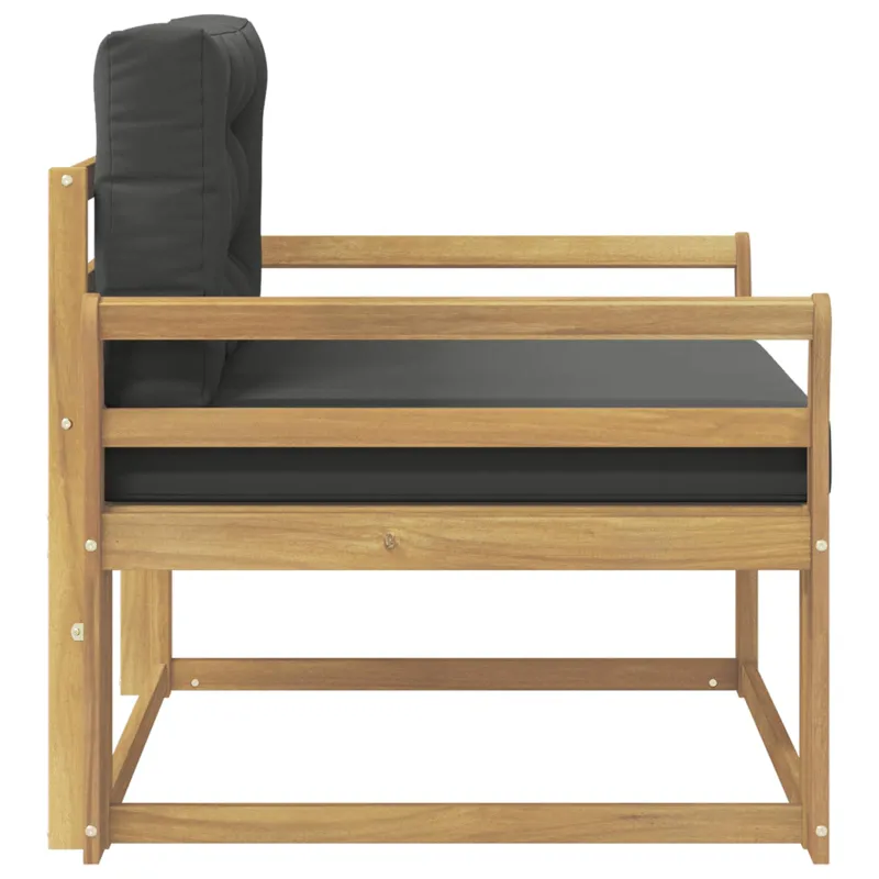 Lauko Vidurinis Sofa Poliesteris Balta