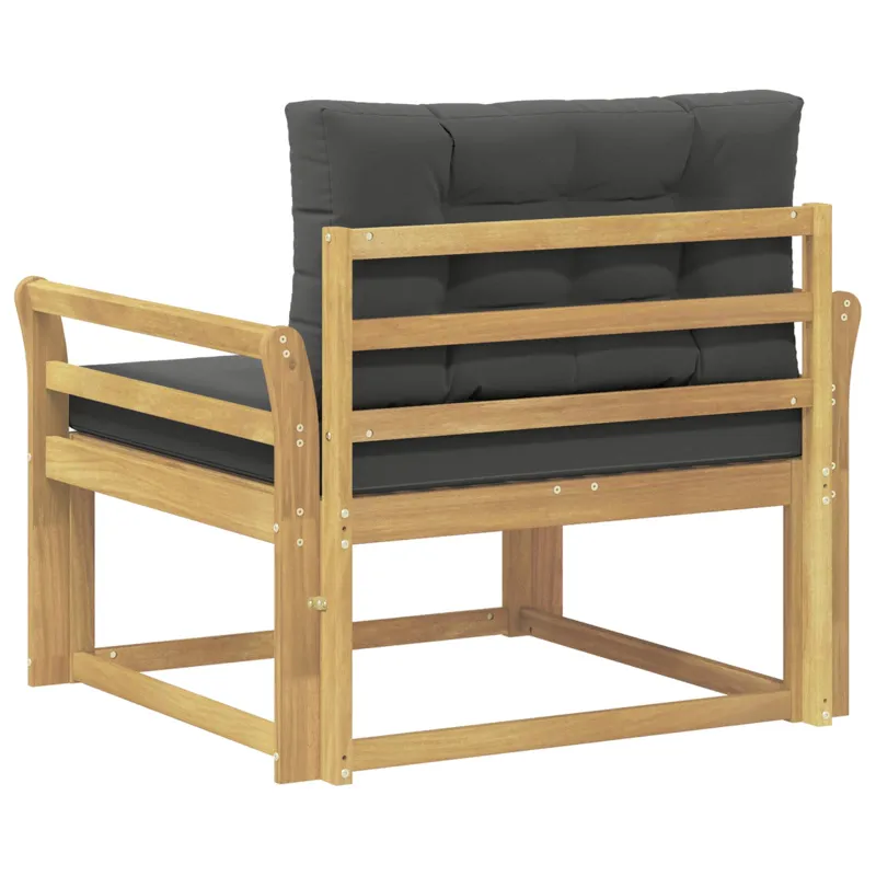 Lauko Vidurinis Sofa Poliesteris Balta