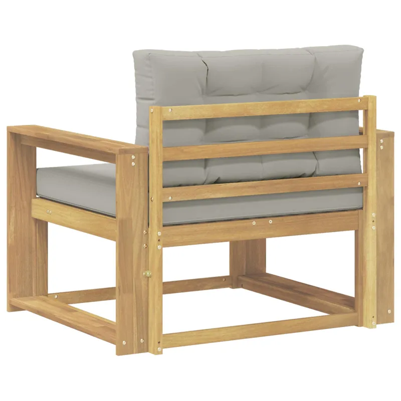 Lauko Vidurinis Sofa Poliesteris Balta