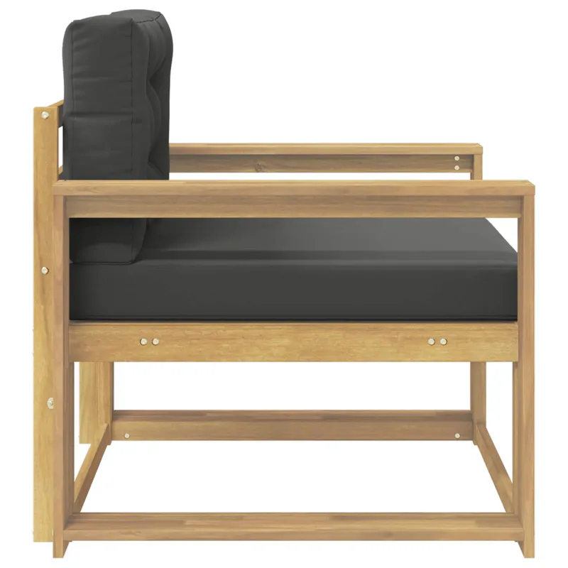 Lauko Vidurinis Sofa Poliesteris Balta