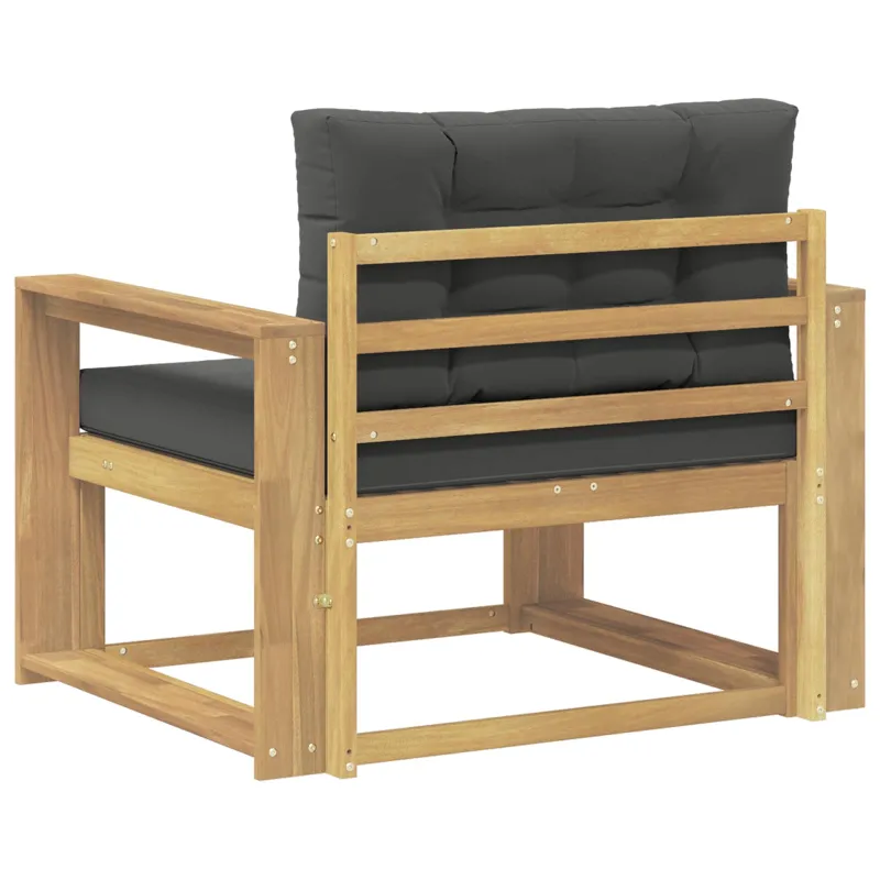 Lauko Vidurinis Sofa Poliesteris Balta