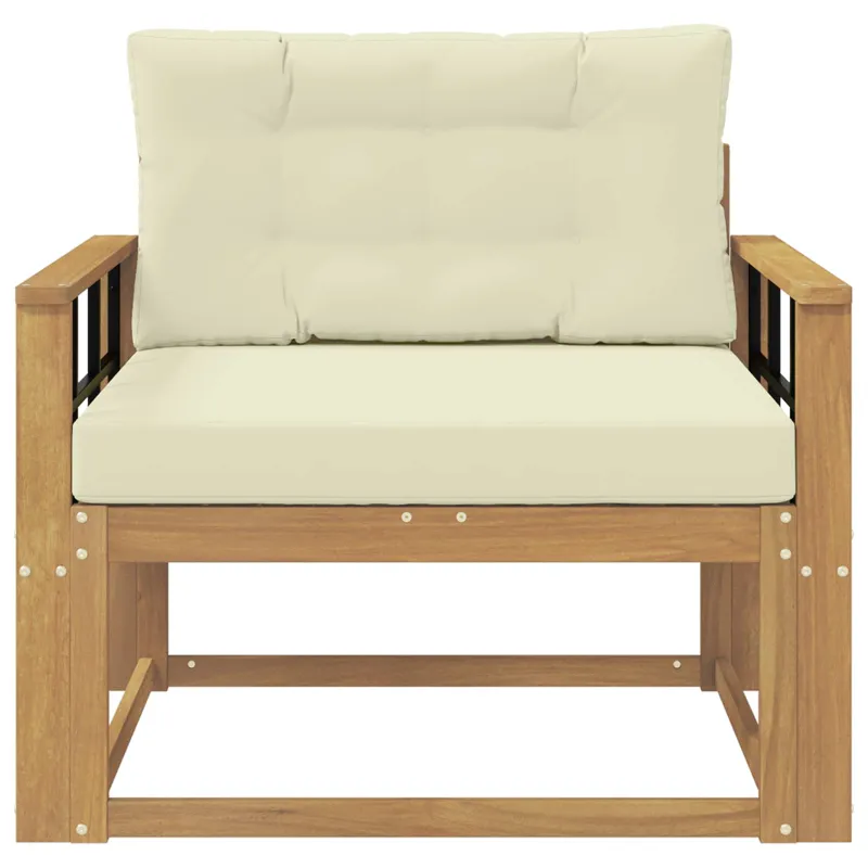Lauko Vidurinis Sofa Poliesteris Balta
