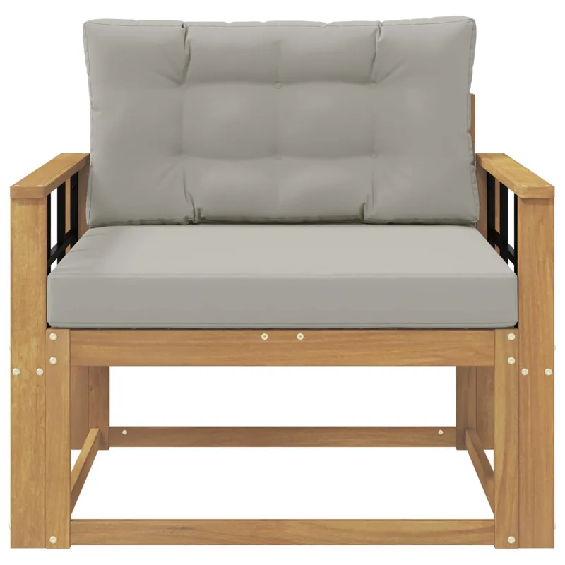 Lauko Vidurinis Sofa Poliesteris Balta