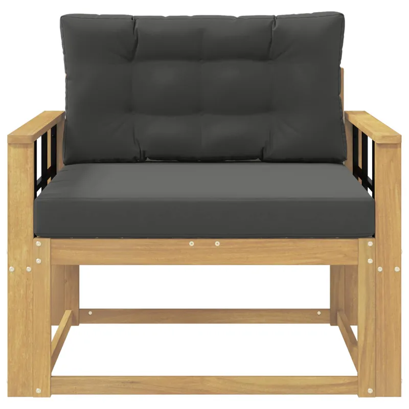 Lauko Vidurinis Sofa Poliesteris Balta