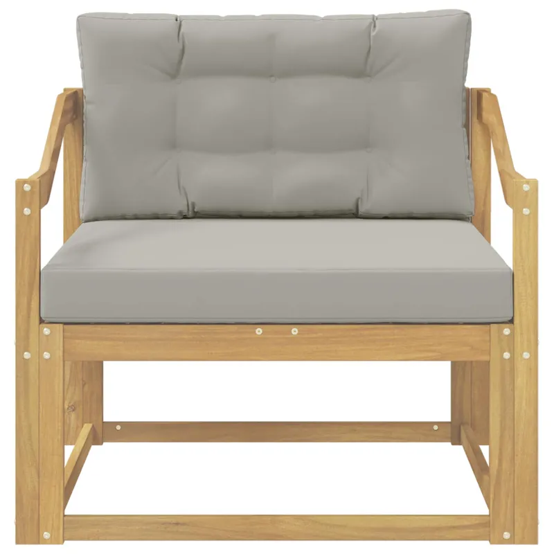 Lauko Vidurinis Sofa Poliesteris Balta