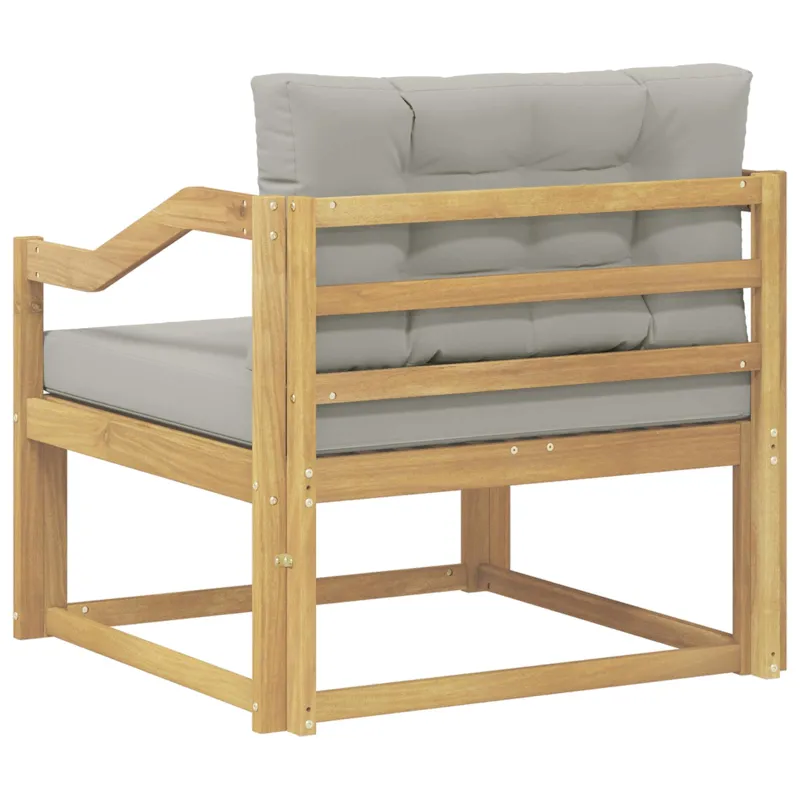 Lauko Vidurinis Sofa Poliesteris Balta