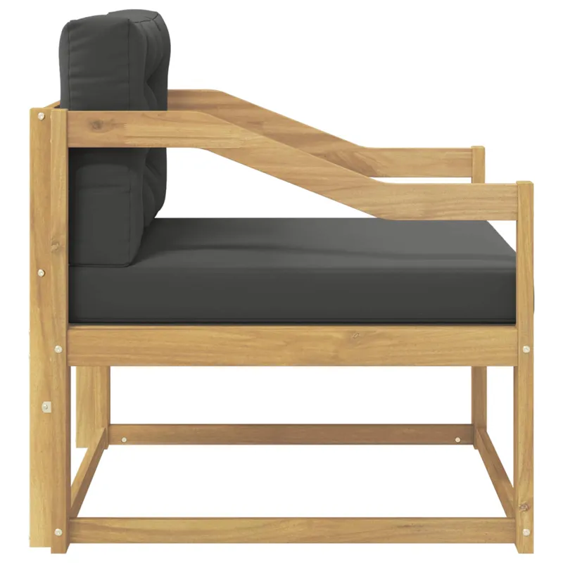 Lauko Vidurinis Sofa Poliesteris Balta