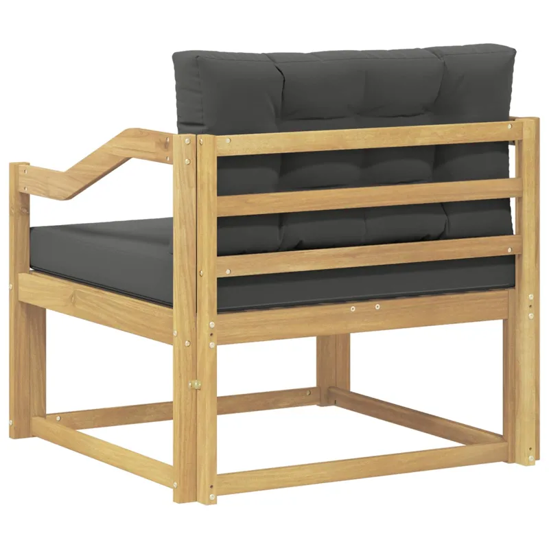 Lauko Vidurinis Sofa Poliesteris Balta