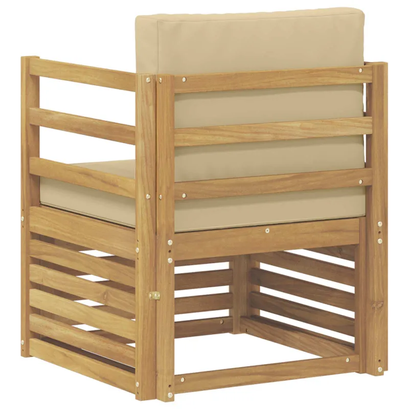 Lauko sofa Poliesteris Balta