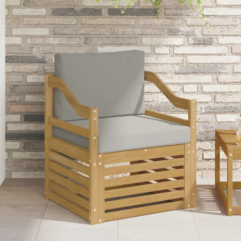 Lauko sofa Poliesteris Balta