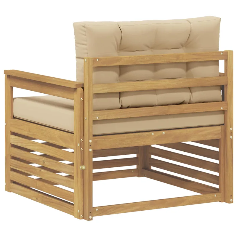Lauko sofa Poliesteris Balta