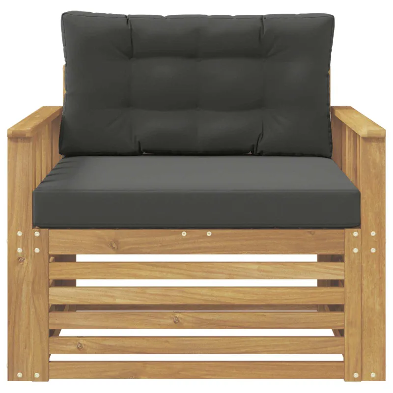 Lauko sofa Poliesteris Balta