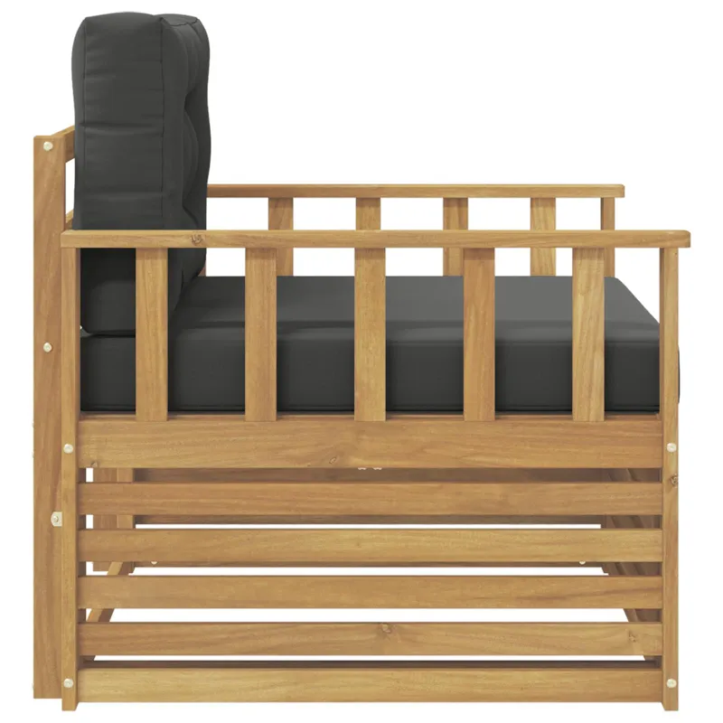 Lauko sofa Poliesteris Balta