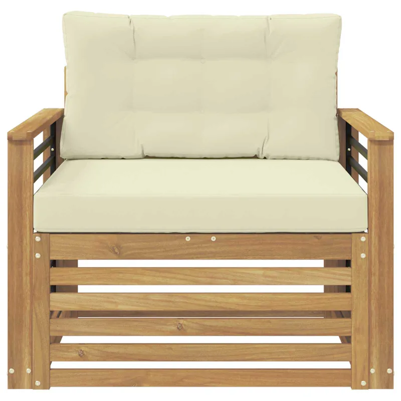 Lauko sofa Poliesteris Balta