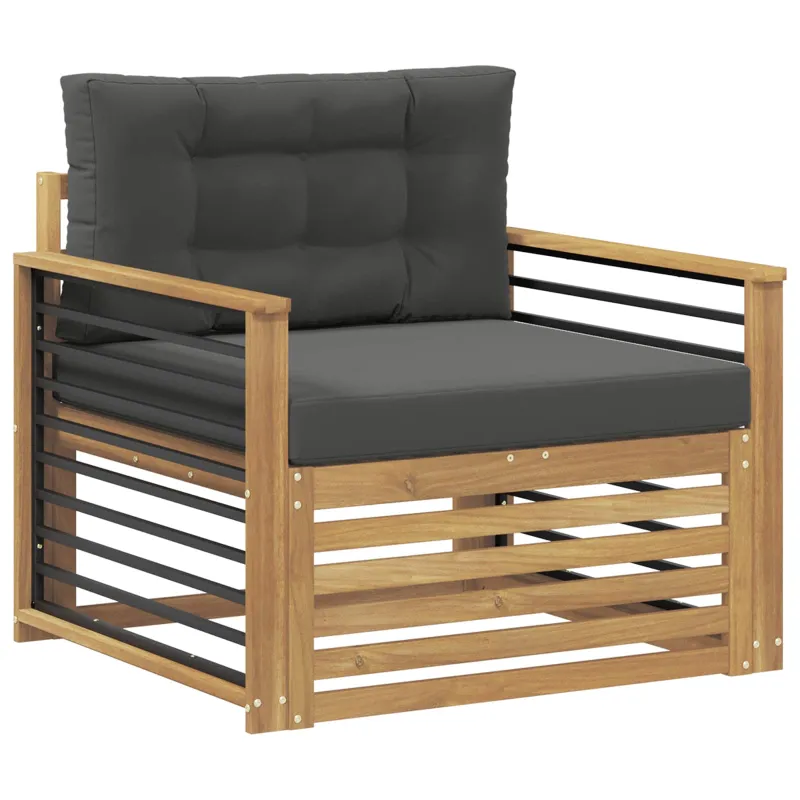 Lauko sofa Poliesteris Balta