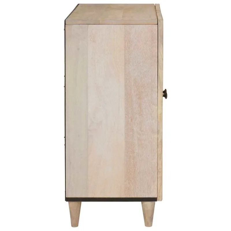 Kabalas Balta 60 x 33 x 75 cm mango medienos masyvas