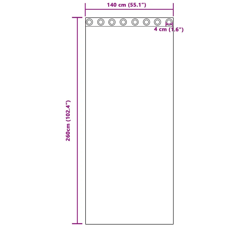 Užtemdymo užuolaidos 2 pcs Vyno raudona 140 x 260 cm Aksomas