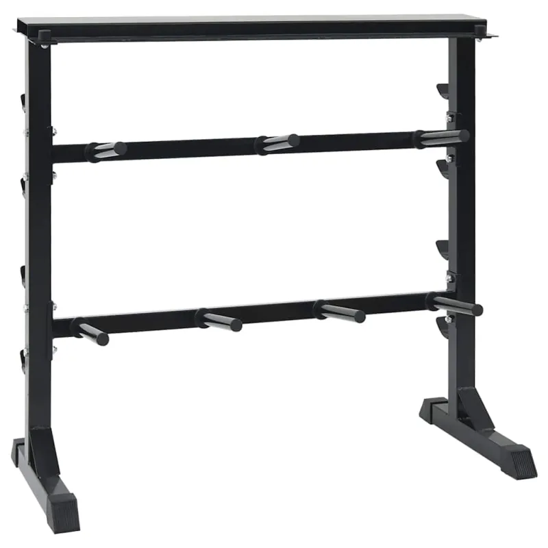 Hantelių stovas Juoda 99 x 45 x 95,5 cm