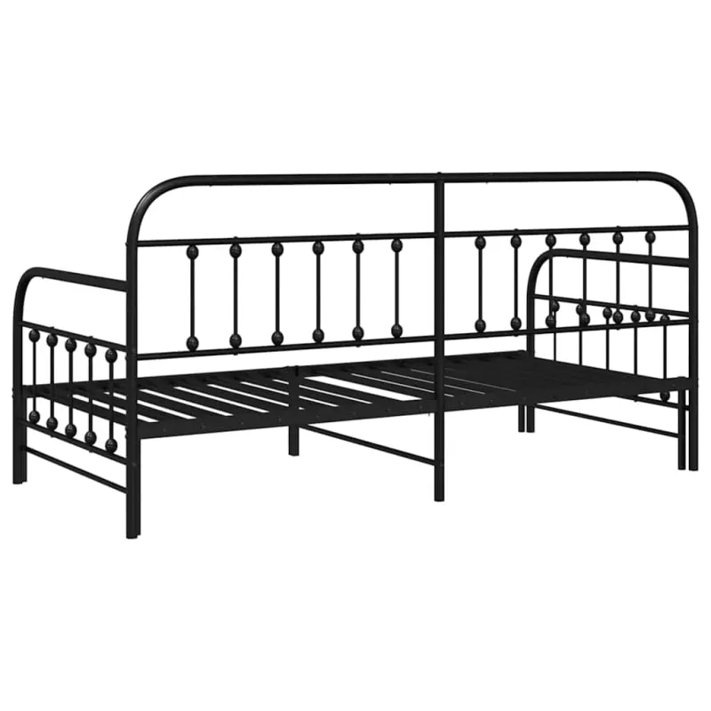 Dienos lovos rėmas Juoda 100 x 200 cm
