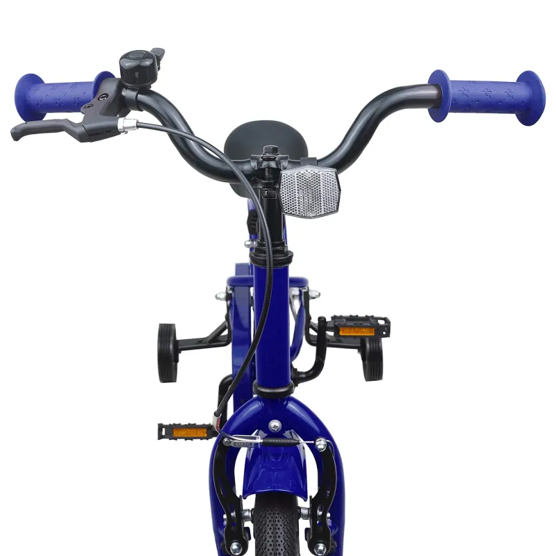 Vaikų Dviratis 16 Colių skirta 4-6 metų vaikams Tamsiai mėlyna