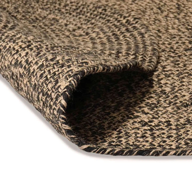 Zoninės kiliminės dangos Juoda 205 x 305 cm Džiutas