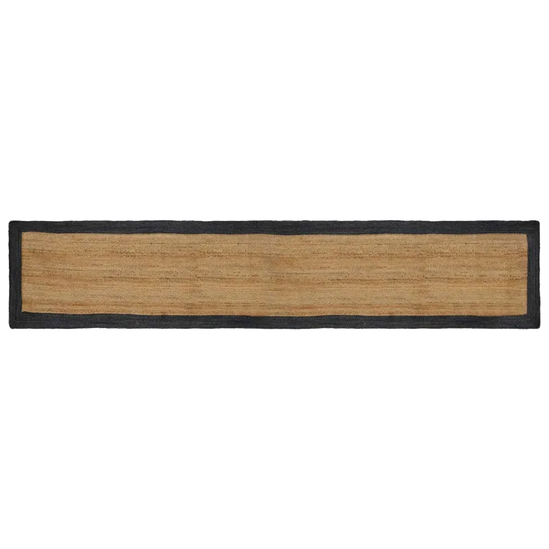 Zoninės kiliminės dangos Tamsiai pilka 60 x 400 cm Džiutas