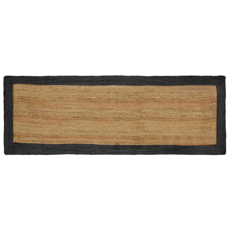 Zoninės kiliminės dangos Tamsiai pilka 80 x 200 cm Džiutas