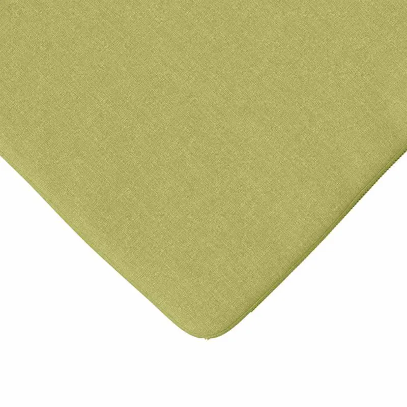 Sėdynių pagalvėlės 4 pcs Šviesiai žalia 40 x 40 x 3 cm audinys