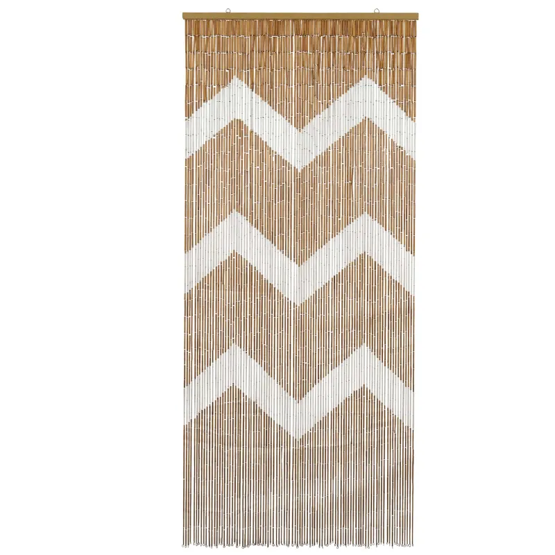 Kenkėjų Durų Užuolaida multicolor 200 x 90 cm Bambukas