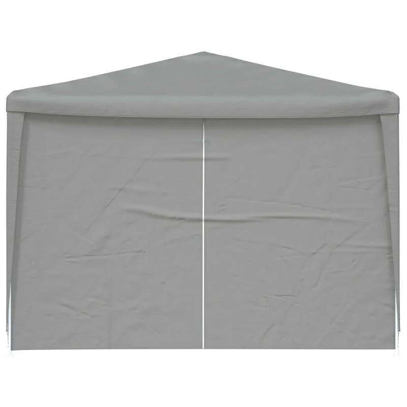 Šventės palapinė 900 x 300 x 255 cm Šviesiai pilka