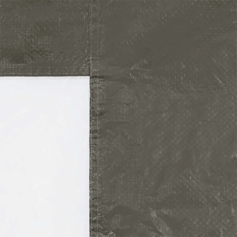 Šventinės palapinės šoninė siena 2 pcs 200 x 195 cm Antracito