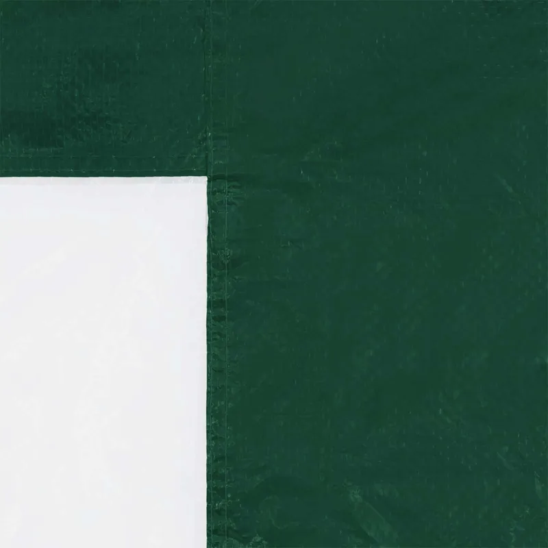 Šventinės palapinės šoninė siena 2 pcs 200 x 195 cm Žalia