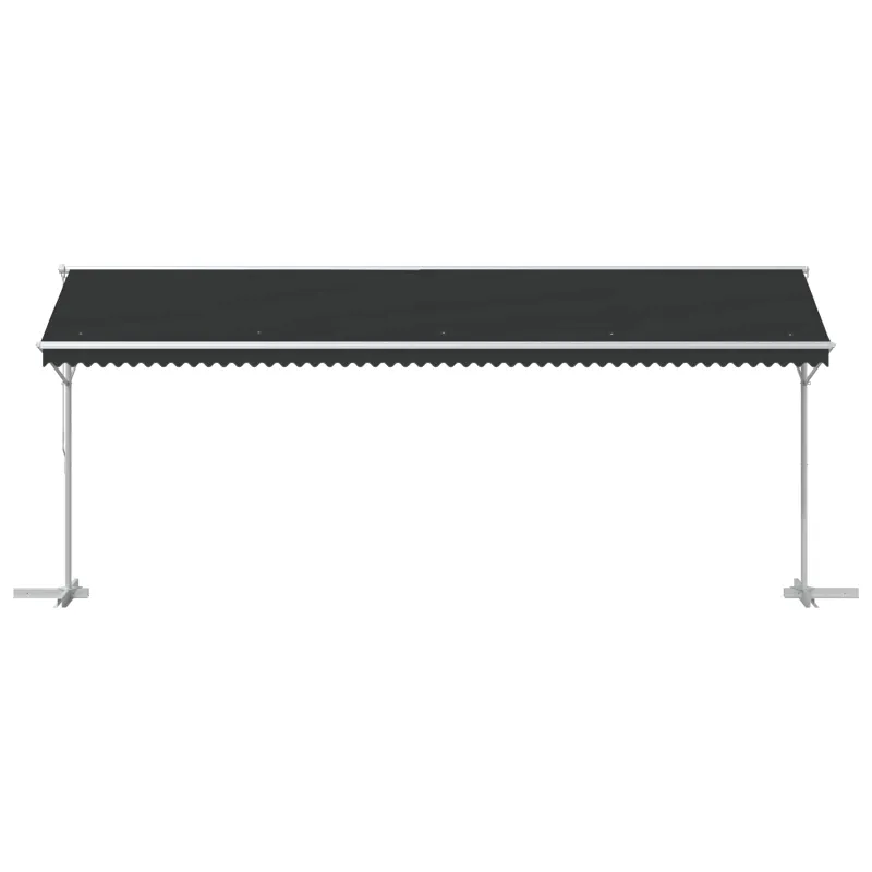 Atvira markizė Antracito 6 x 3 m Poliesteris